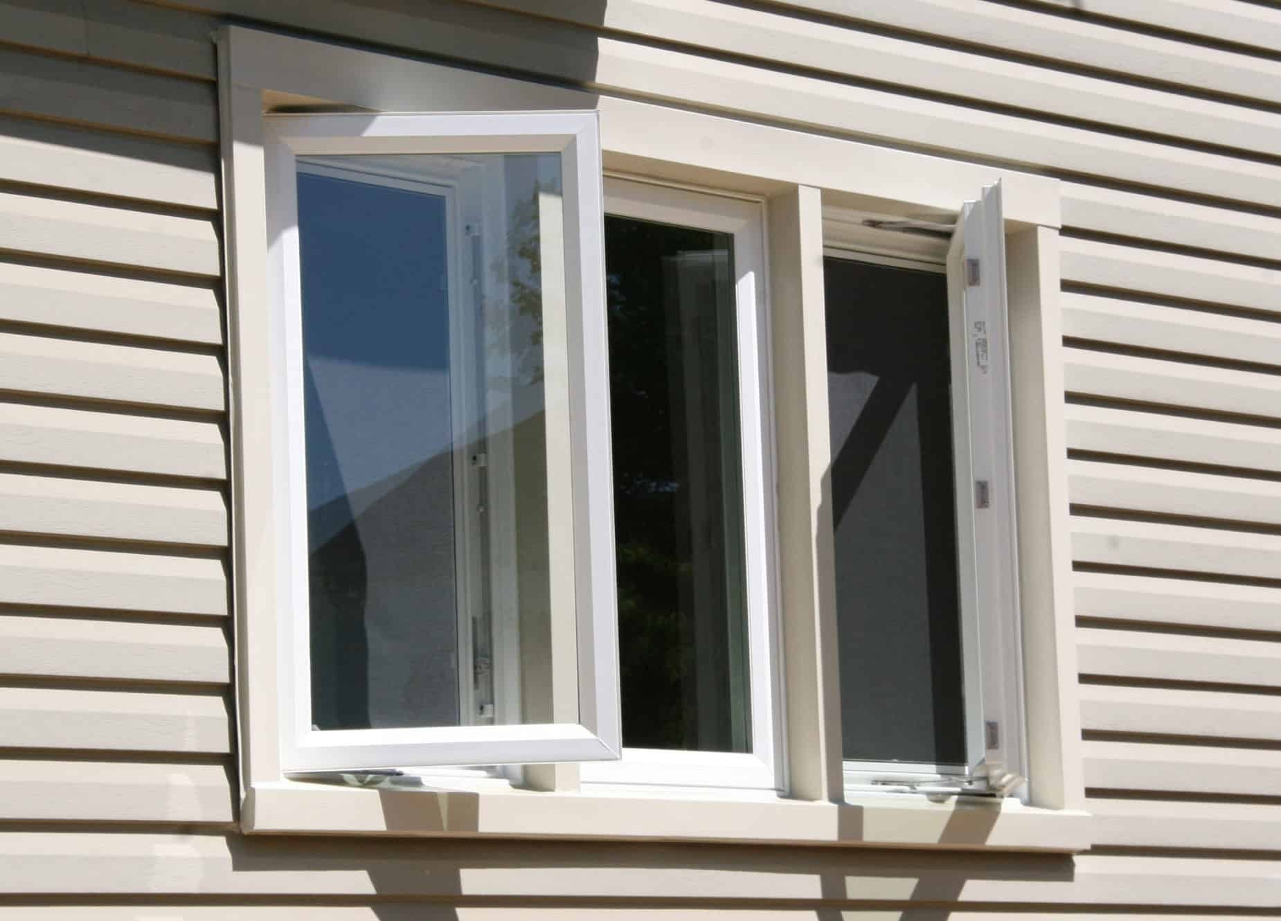 Prima High End Powder Coated Anthracite Grey Aluminium Casement Window for Modern Luxury Home