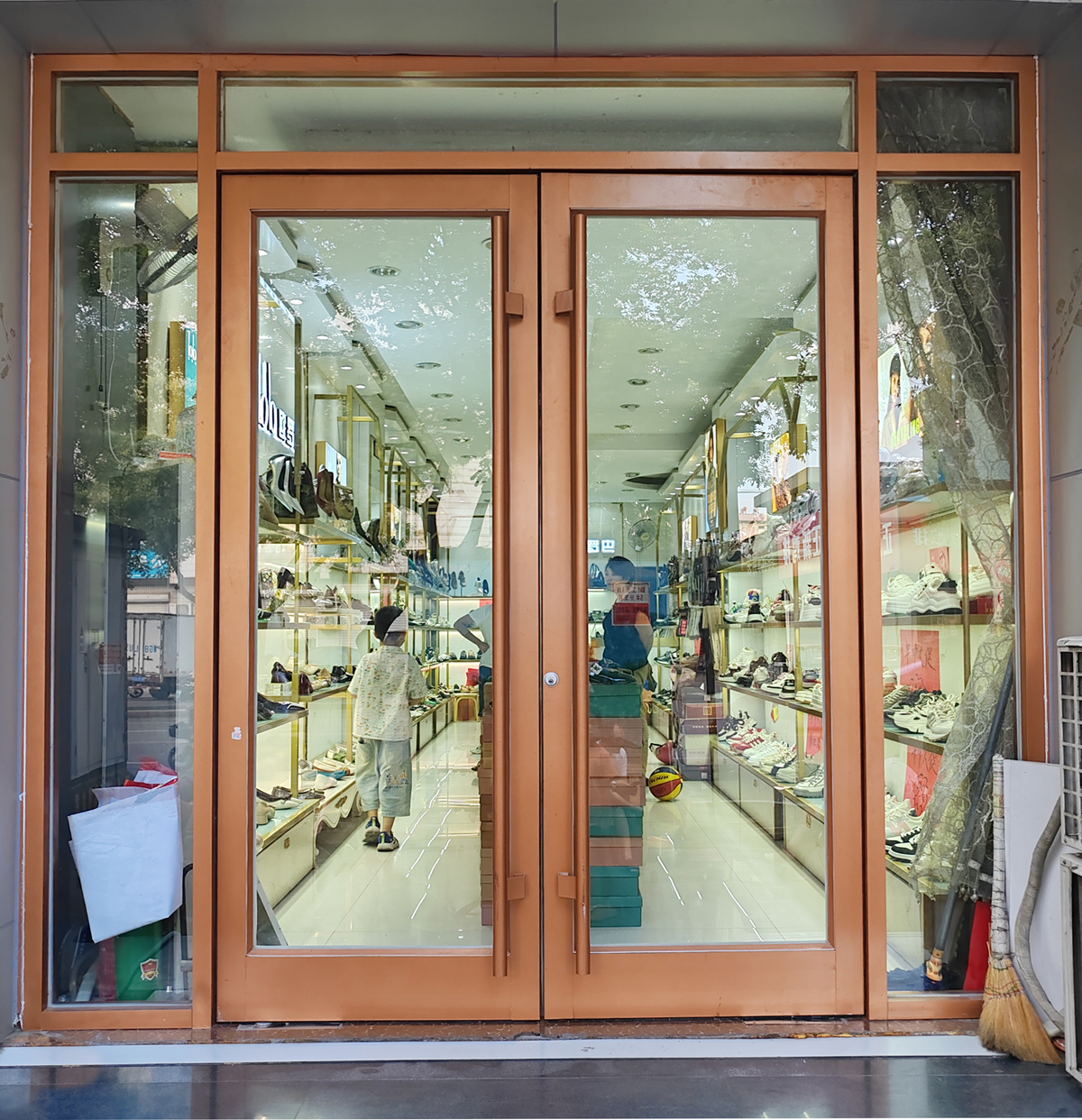 High Quality Aluminum Entrance Door