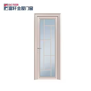 Hurricane Proof Aluminum Glass Casement Entry Door