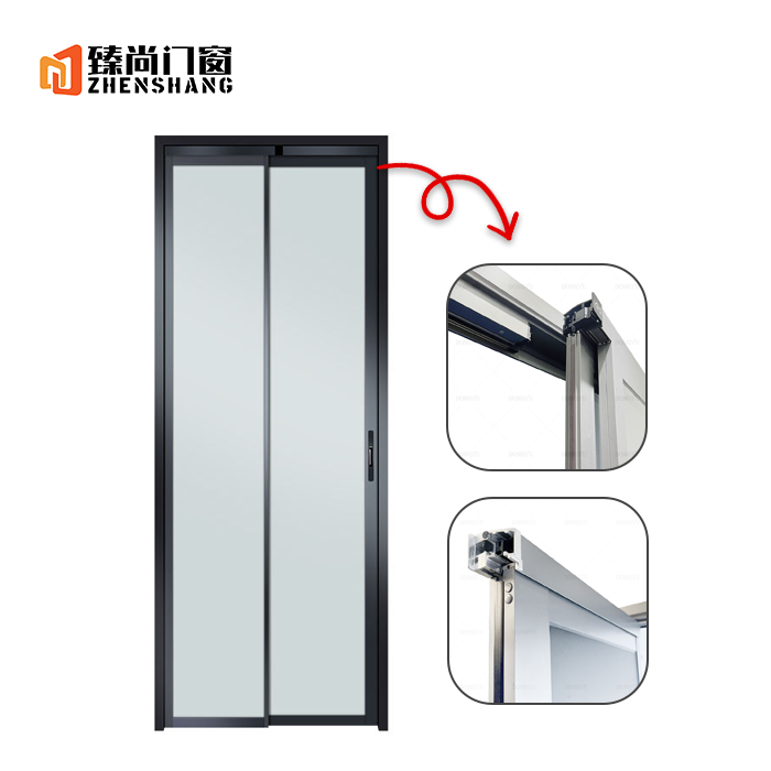 Water Proof Aluminium Alloy Sliding Doors Windows Design Modern Slide Swing Aluminium Casement PT Door