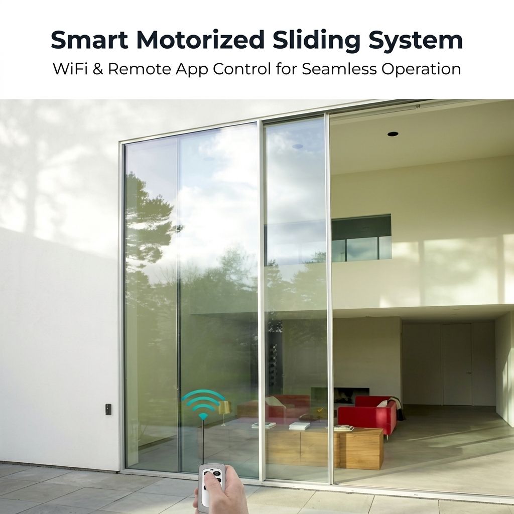 Heavy Duty Aluminum Multi Slide Patio Door for Hotel Luxury Villa German Hardware Ultra Slim Sightline Minimalist Double Glazed