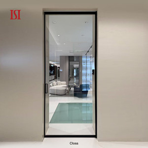 Slim Frame Aluminum Glass Pocket Sliding Door