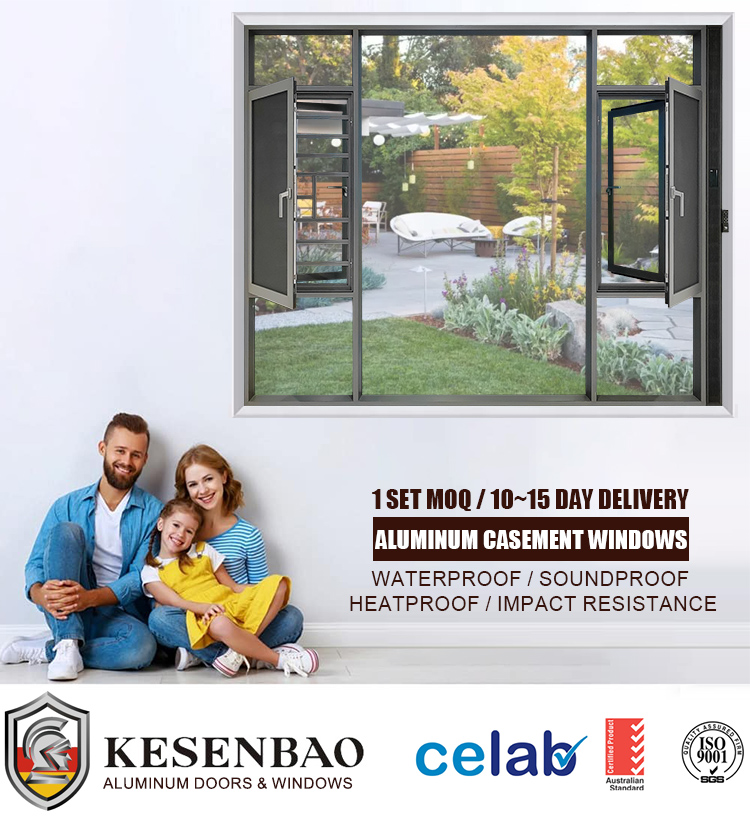 Aluminum Casement Door Profile and Structure