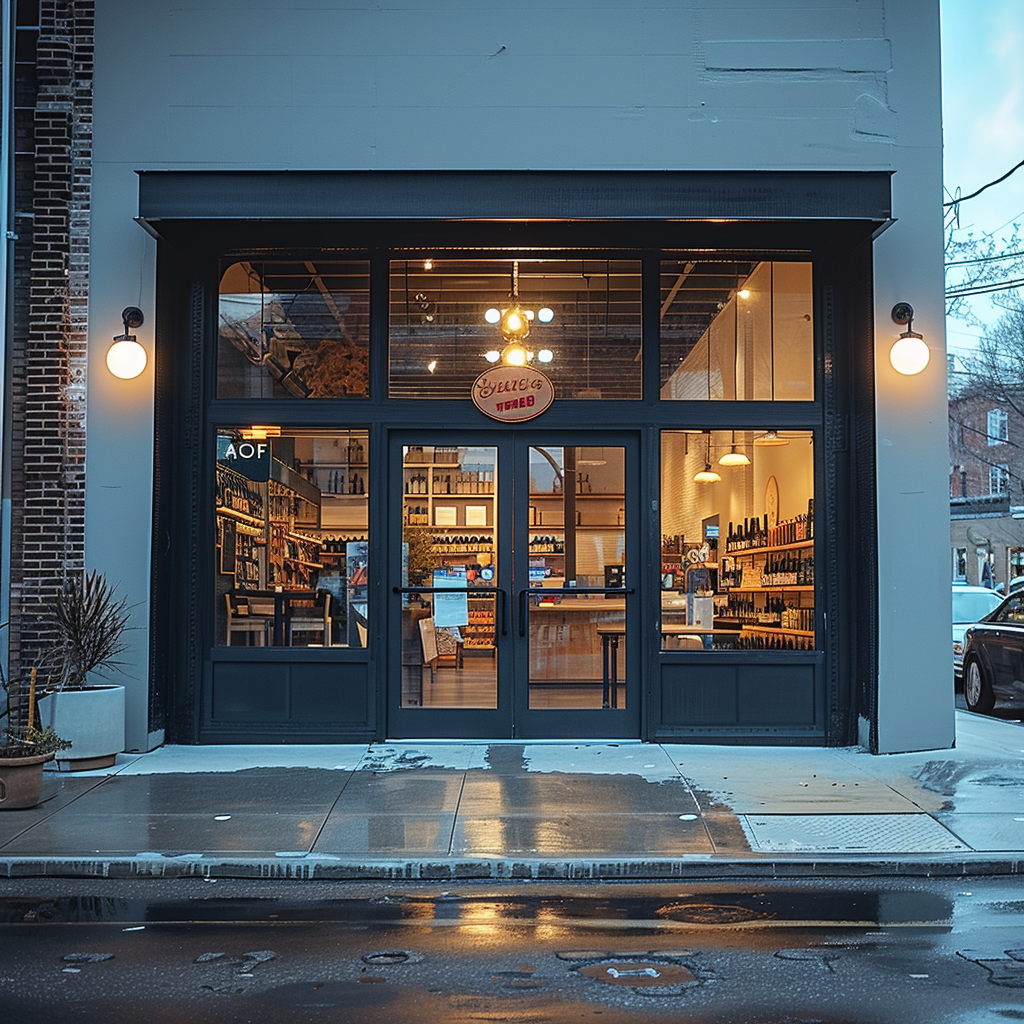 Commercial Store Supermarket Shop Electric Automatic Aluminium Sliding Doors Design Modern Aluminum Glass Storefront Door