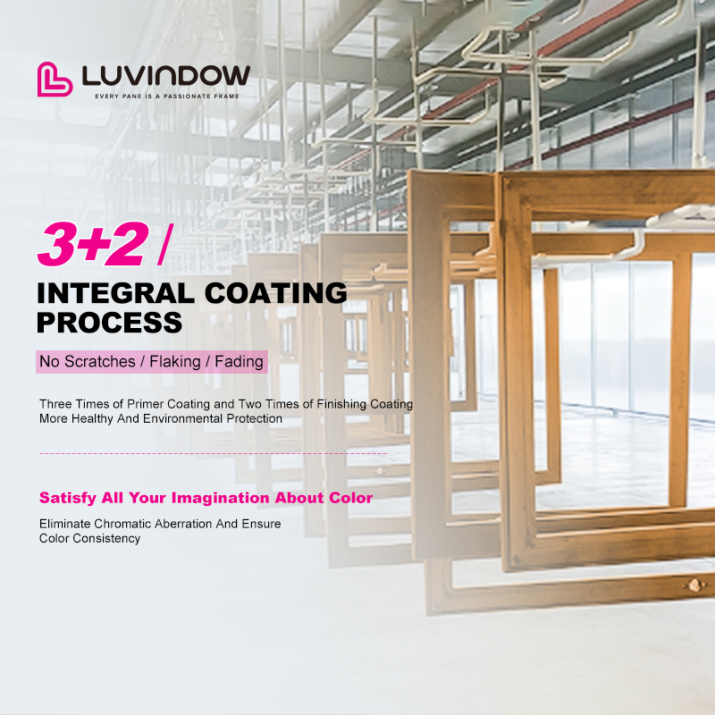 Weather Resistant Aluminum Clad Wood Windows Heat Insulated Crank Casement Windows For Home Airflow Design