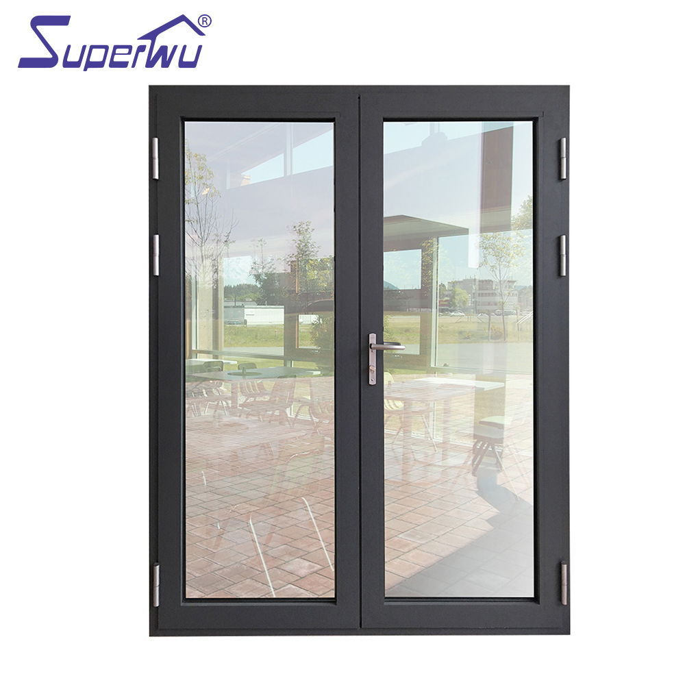 Aluminum Doors and Windows Suppliers Energy Saving Modern Designs Mobile Home Used French Doors