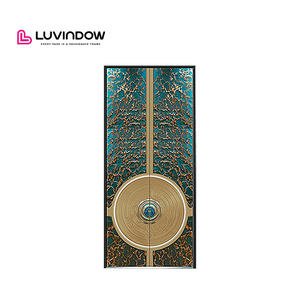 Modern Heavy Duty Aluminum Alloy Entrance Door