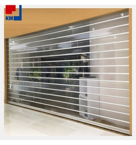 Aluminum Alloy Crystal PC Security Rolling Shutter Door