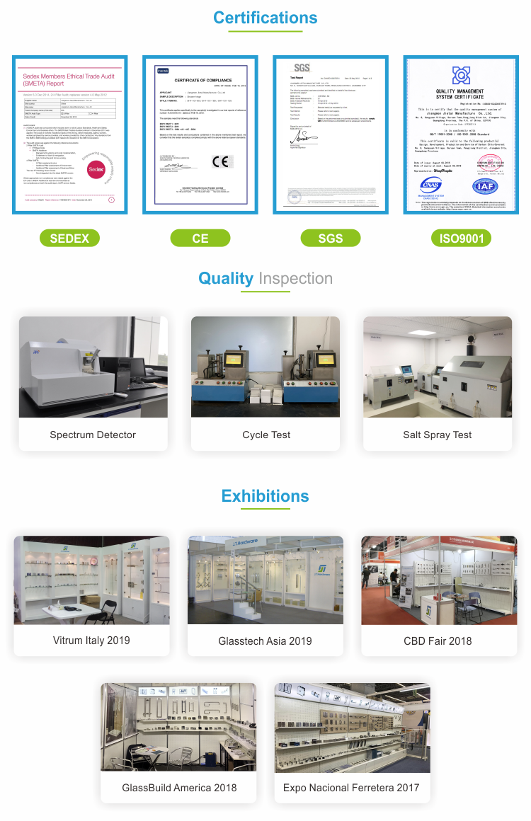 Customized CRL Aluminum Shower Room Glass Door Deluxe Shower Enclosure Header