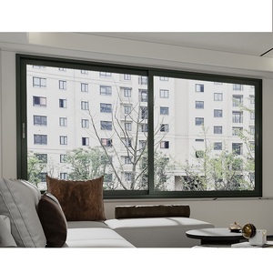 Aluminium Double Glass Sliding Window and Sliding Door System