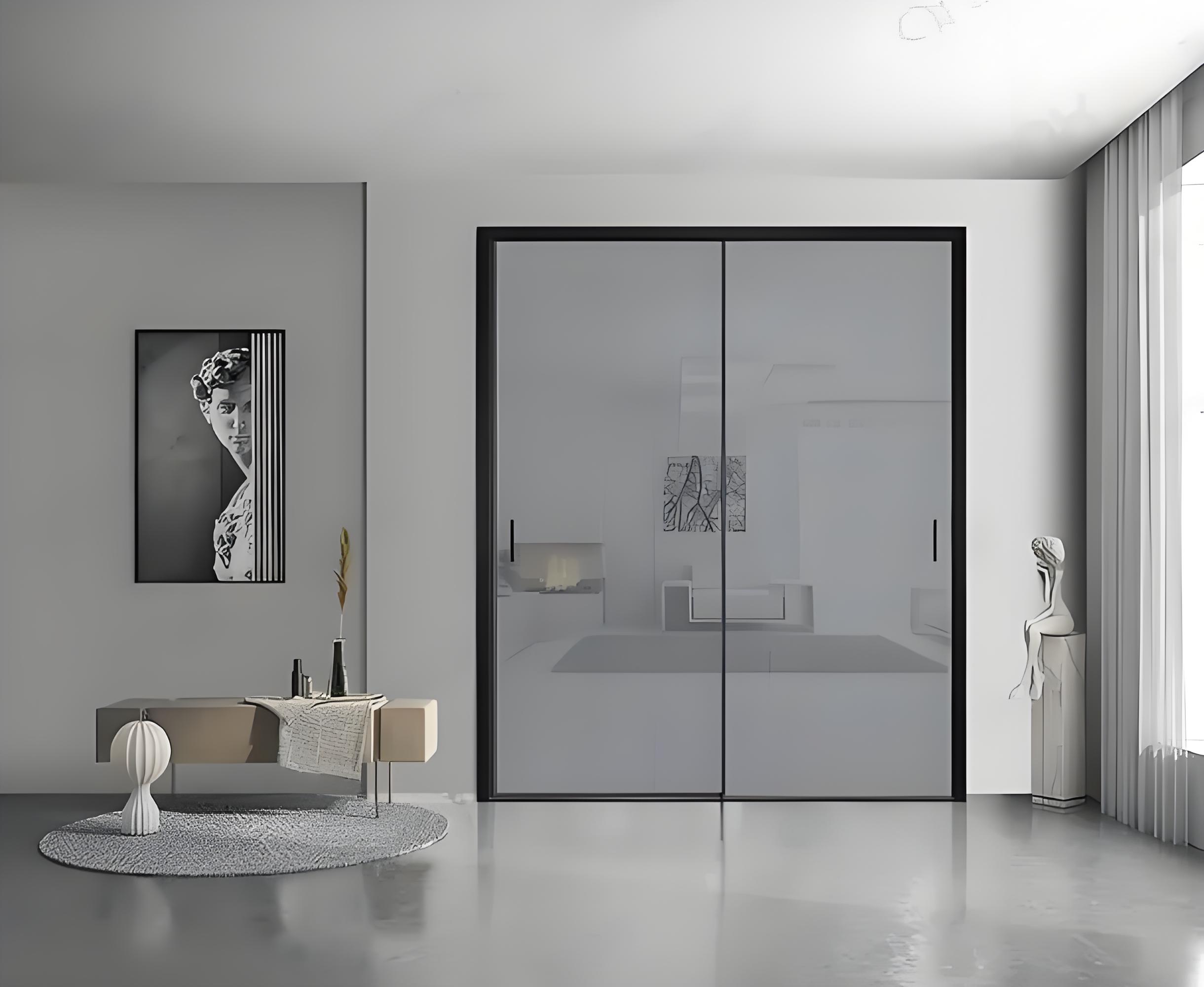 Home Entrance Mosquito Net Door