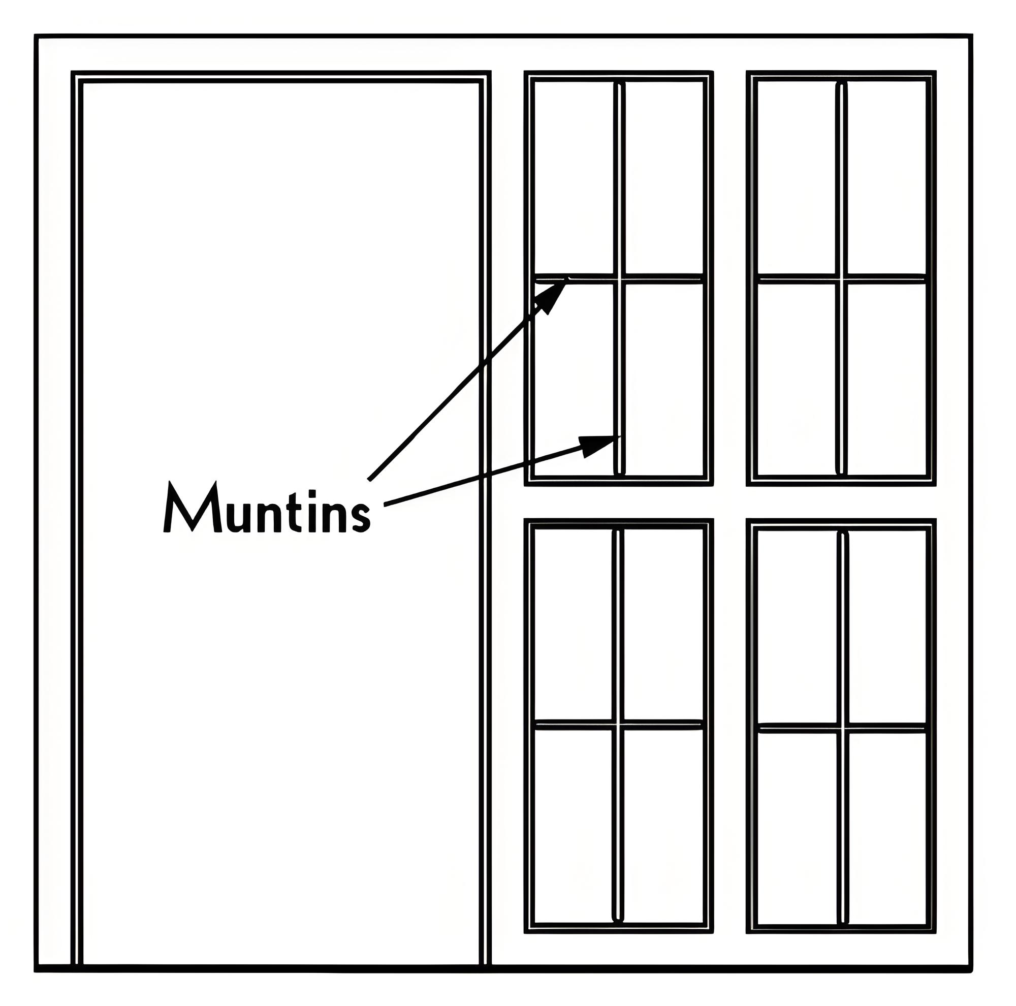 Muntins Decoration