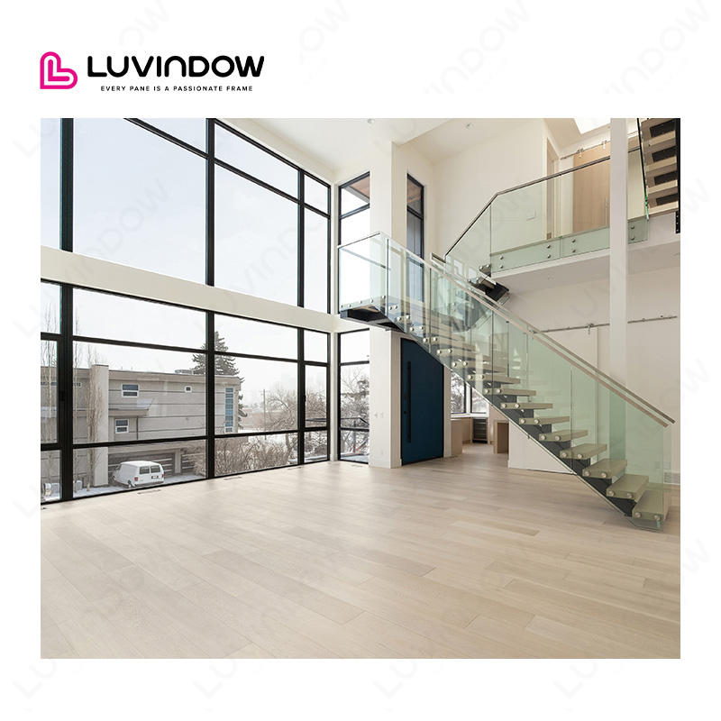 Ultra Slim Profile High Security Customizable Aluminum Tilt Turn Windows For North American