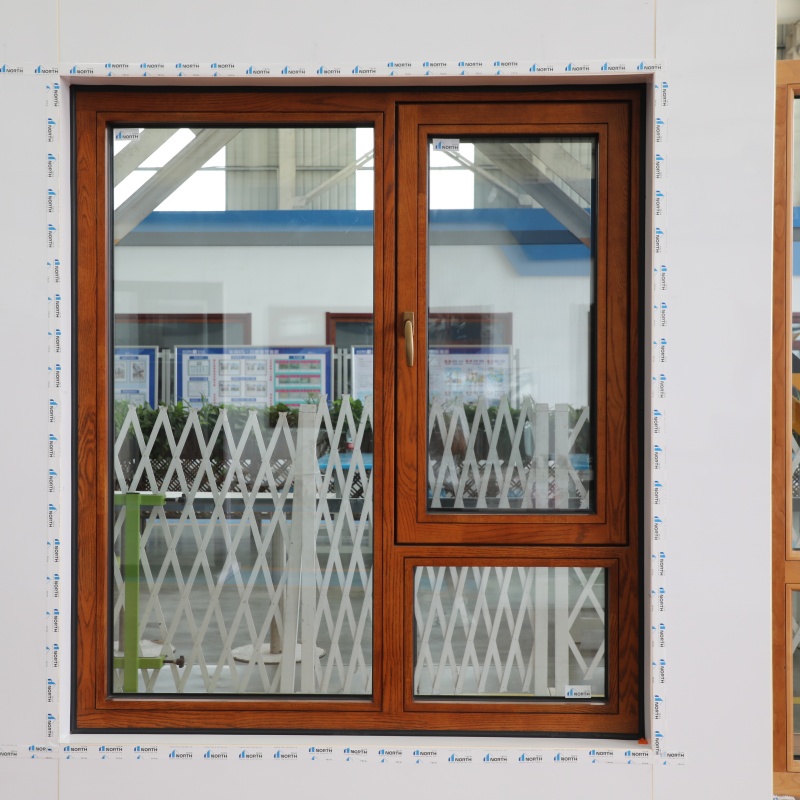High Performance Aluminum windows Modern Wooden Window Designs Aluminum Clad Wood Casement windows