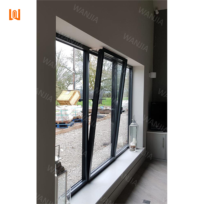Minimalist Design Tilt and Turn Window Double Glazed Window Thermal Break Windows Slim Narrow Frame Casement Window