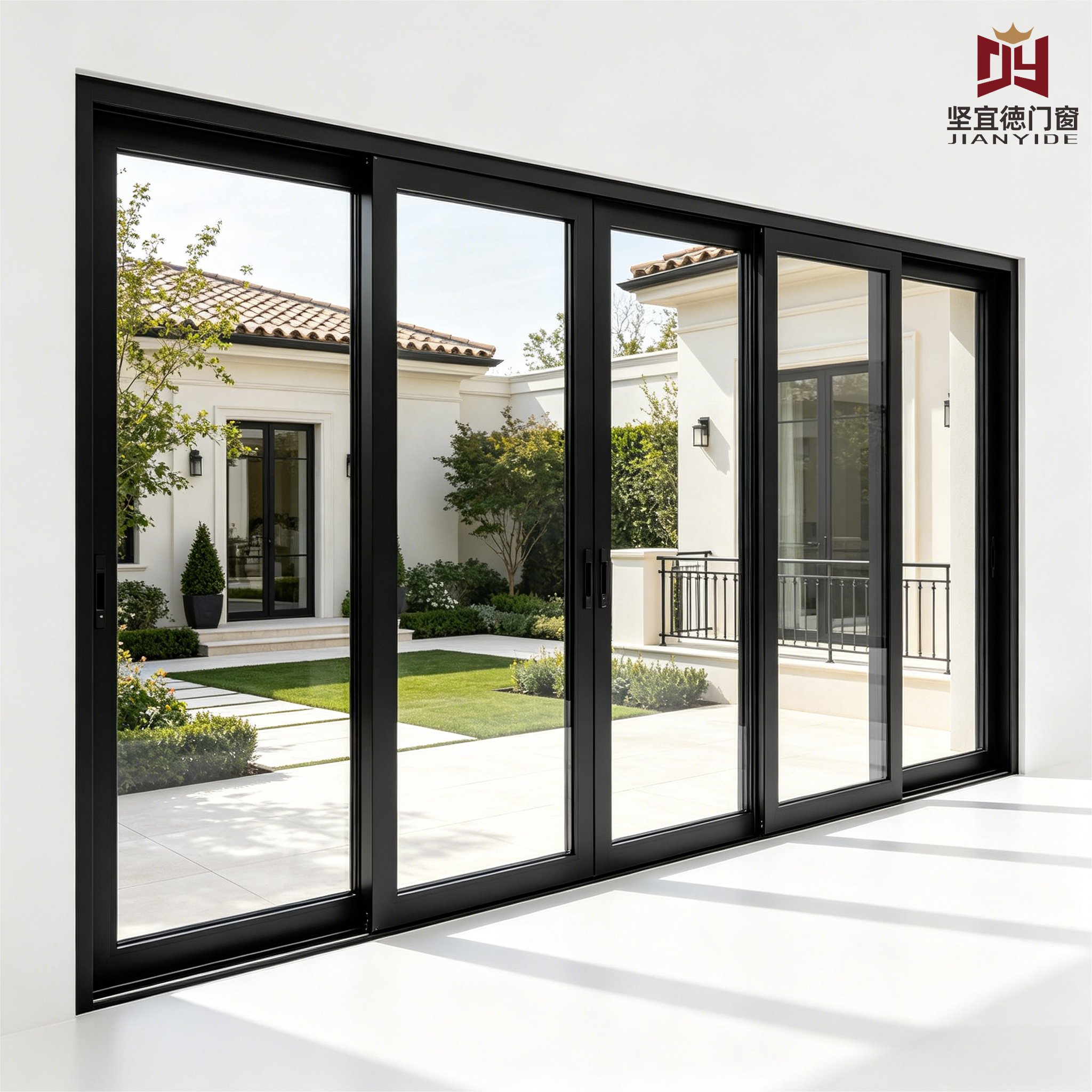 Aluminium Exterior Sliding Doors Heavy Duty Lift and Slide Door for Architectural Projects Custom Size OEM ODM CE Certified