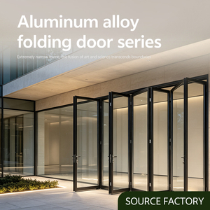 Aluminium Bifold Folding Patio Door Thermal Break