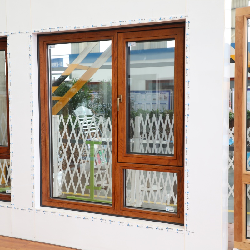 High Performance Aluminum windows Modern Wooden Window Designs Aluminum Clad Wood Casement windows