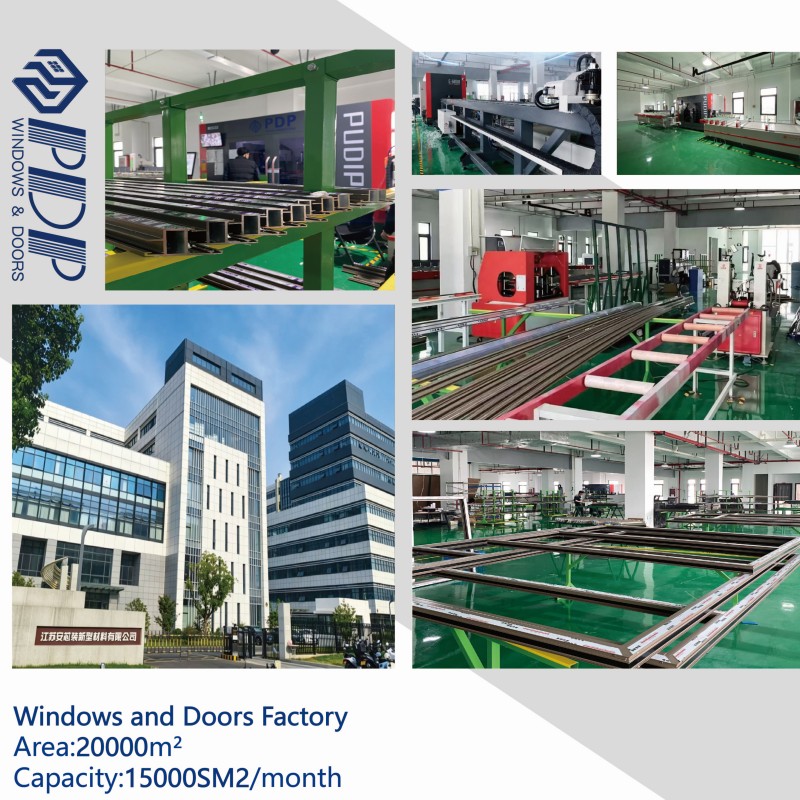 OEM Modern Style Folding Windows and Doors for Balcony China Manufacture Aluminum Alloy Steel Materials for Exteriors Villas
