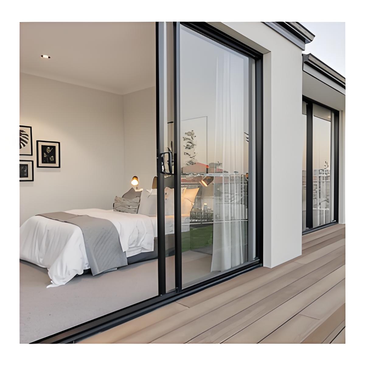 Anti Theft Sliding Mosquito Net Door