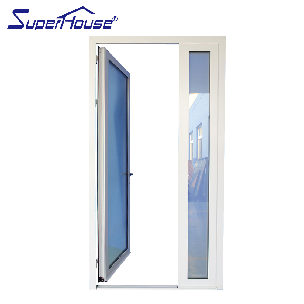 Aluminum Door Frame & Hinges Detail