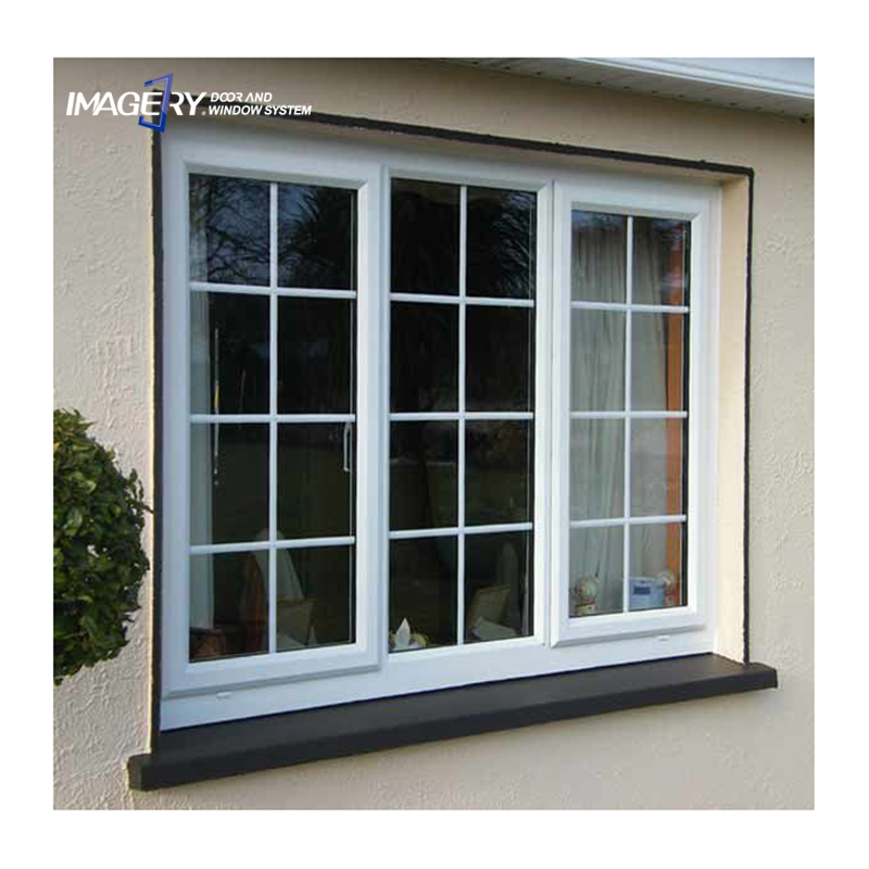 Cheap Small Outside Grill Double Glazed 3-track Aluminum School Sliding Window Philippines Price and Design