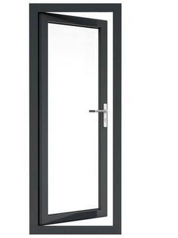 China Manufacturer Swing Open Aluminium Glass French Doors Double Panel Exterior Aluminium Door for Patio