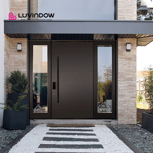 Modern Residential Villa Thermal Insulation Aluminum Entrance Door