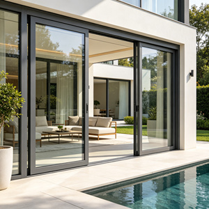 Heavy Duty Aluminum Lift Sliding Door Large Panel