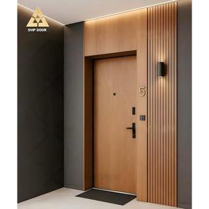 Modern Aluminum-Wood Doors High Performance Home Hotel Interior Wooden Doors With High Environmental Protection Made In China