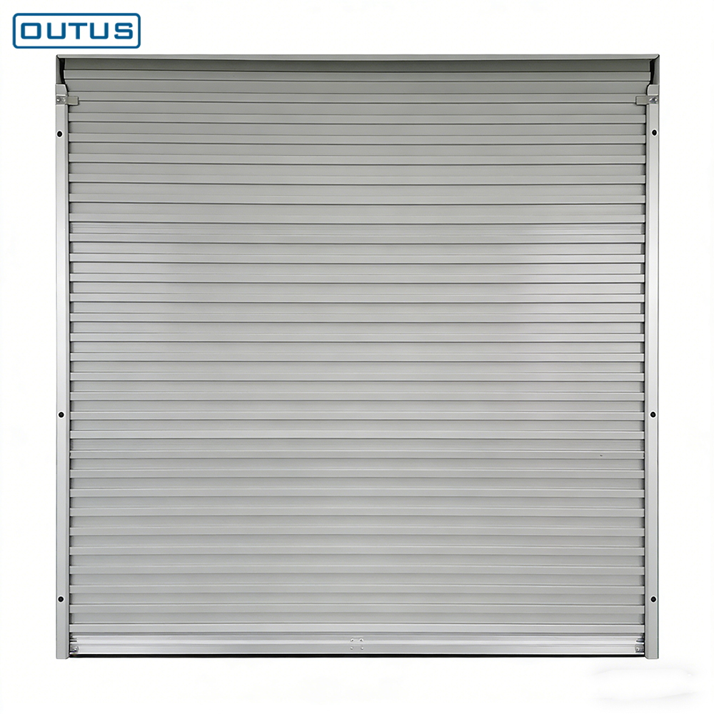 OUTUS Modern Design Aluminum Roller Shutter Door With Powder Coated Finish for Home Entrances