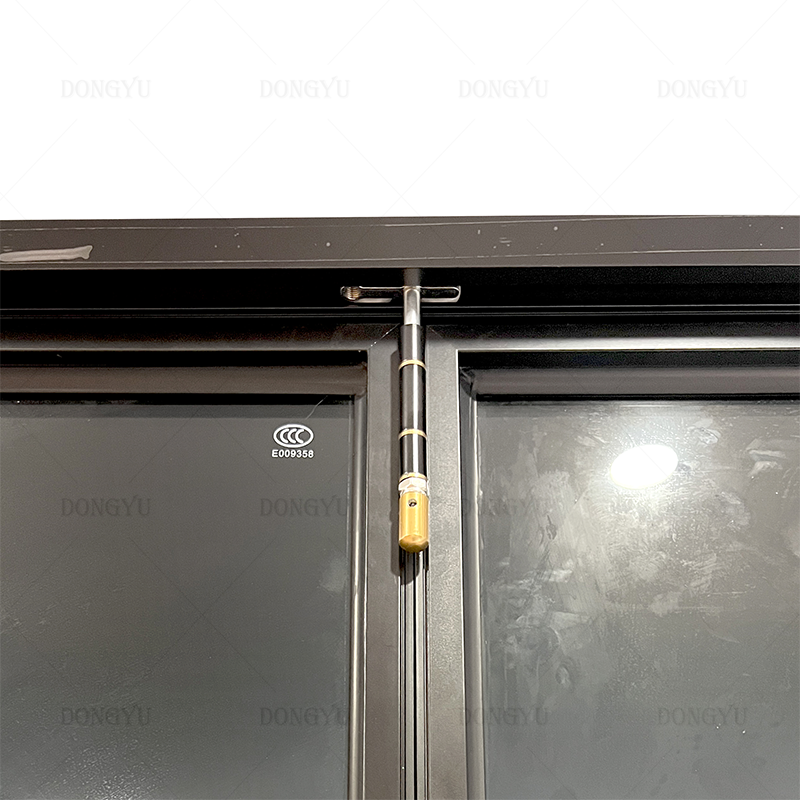 Hot Sale Aluminium Alloy Glass Bifold Door Puertas De Cristal Para Exterior Waterproof Design Folding Door for Restaurant