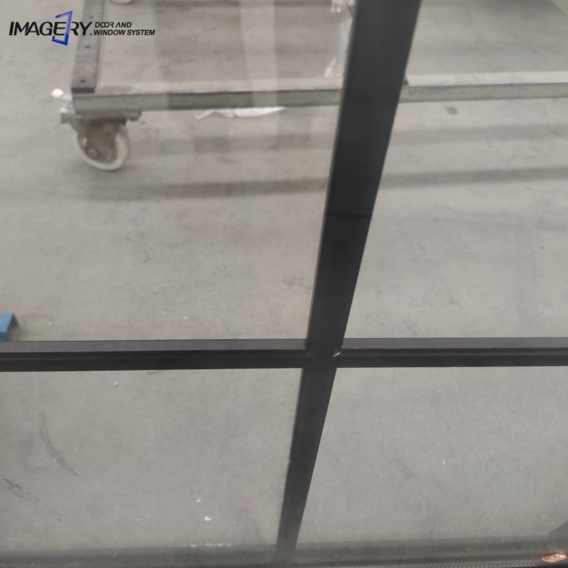 Aluminum Sliding Window Commercial Shop Front Storefront Building Entrance Mall Showroom