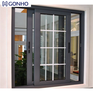 Waterproof Black Sliding Window Aluminium Doors And Windows