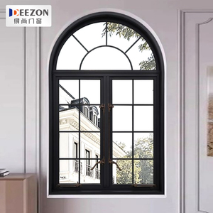 High Quality Aluminium Alloy French Windows Horizontal Aluminum Window