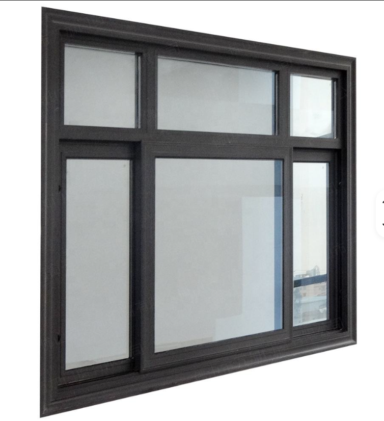 Soundproof Double Layer Insulated Glass Low Noise School Dormitory Engineering Casement Aluminium Window