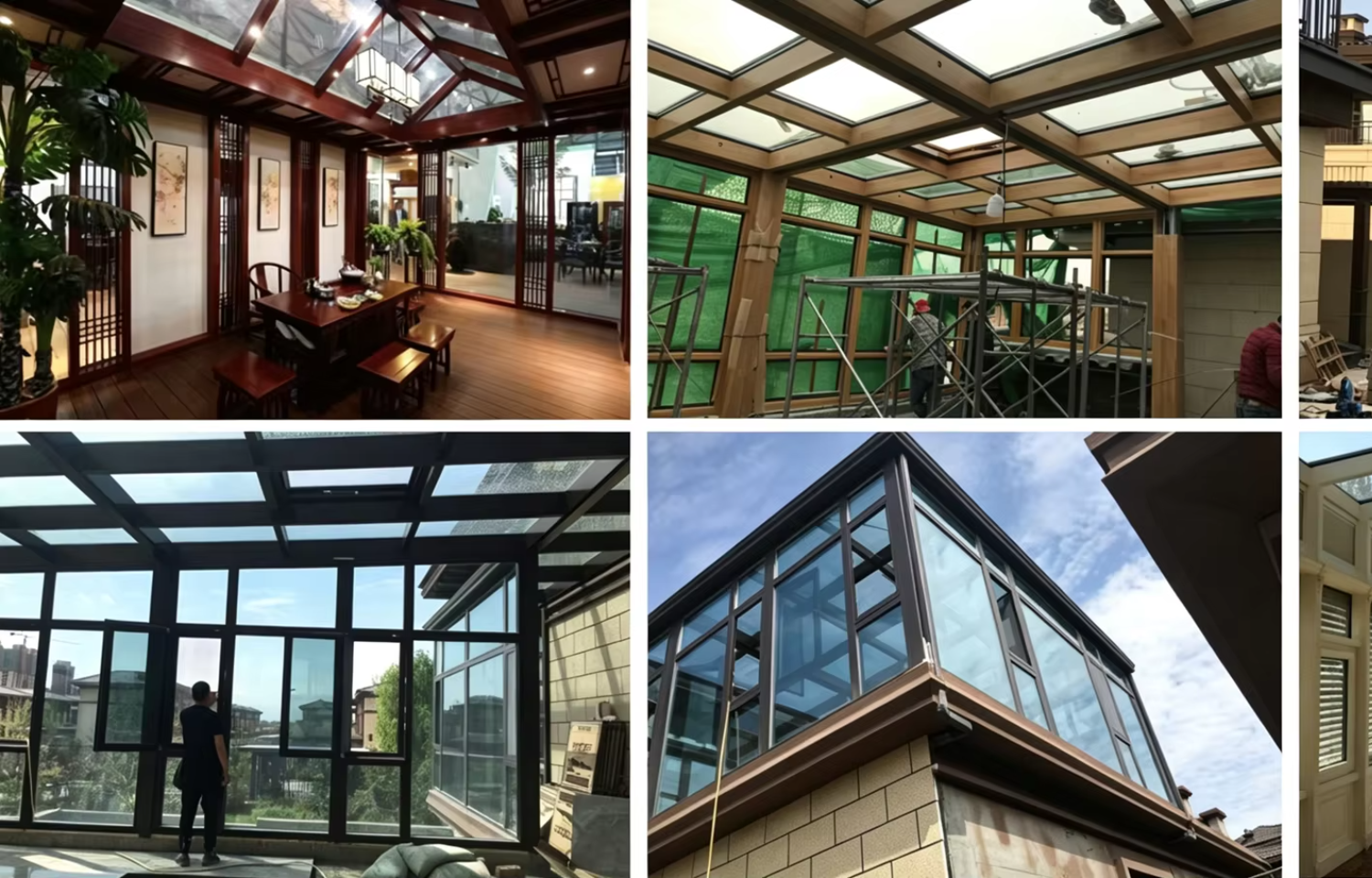 Factory Price Aluminum Wood Composite Casement Window High Performance Double Glazed Outswing Wood Window Manufacturer