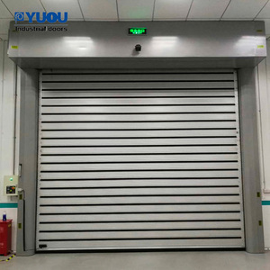 Heavy Duty Insulated Aluminum Alloy Spiral High Speed Door