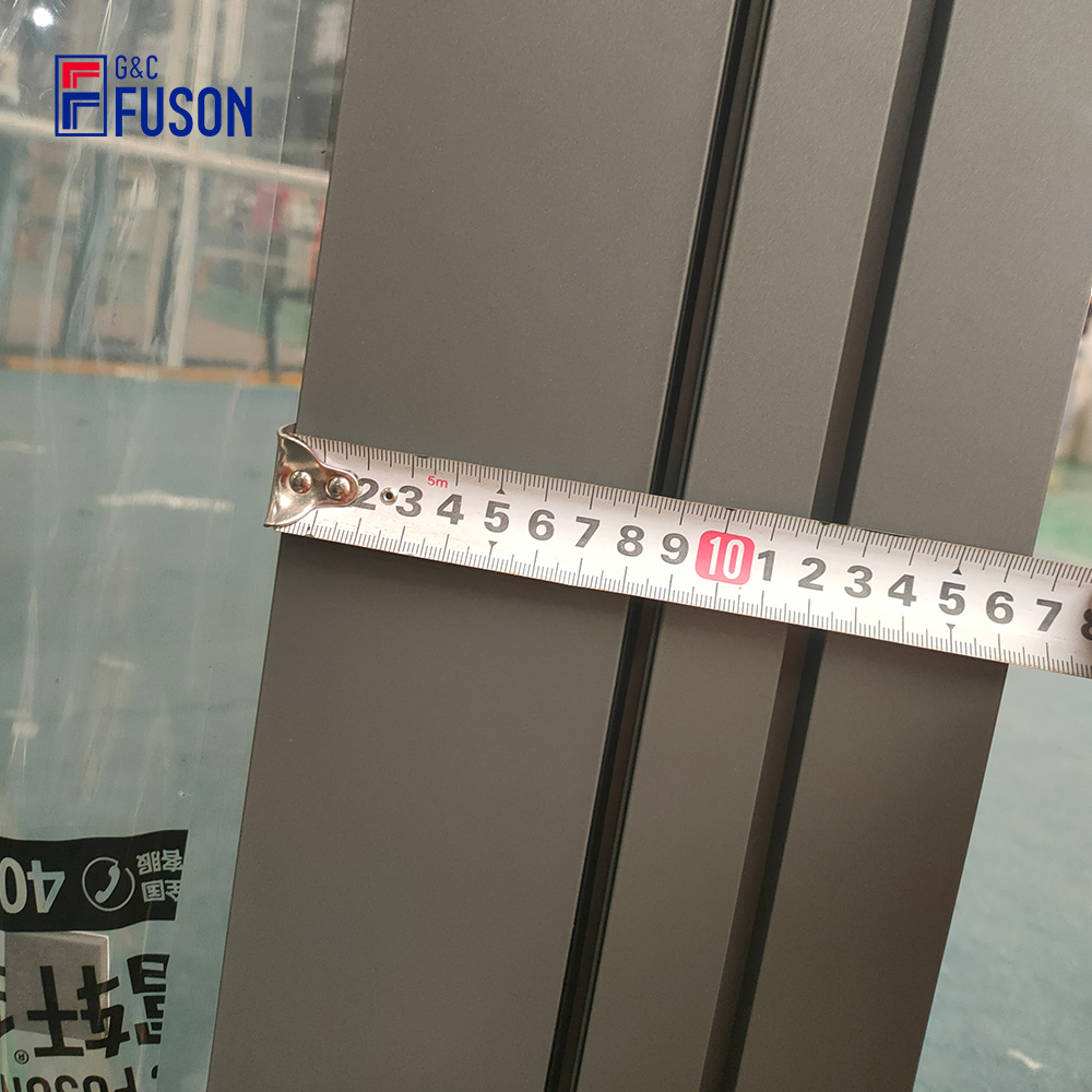 Fuson Thermal Break Aluminum Windows Double Glazing French Window Triple Glazed Casement House Windows