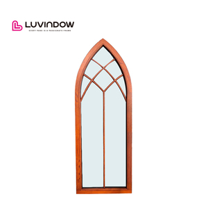 Modern Custom Wooden Aluminium Arch Casement Windows