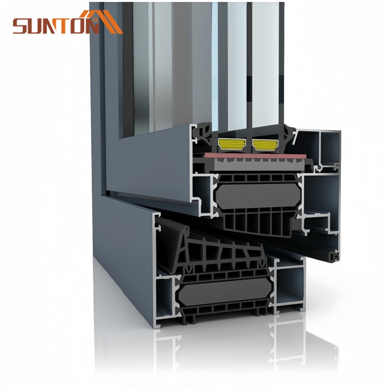 Premium Manufacturer Price Thermal Break Aluminum Alloy Casement Window Low E Double Glazed Soundproof Waterproof House
