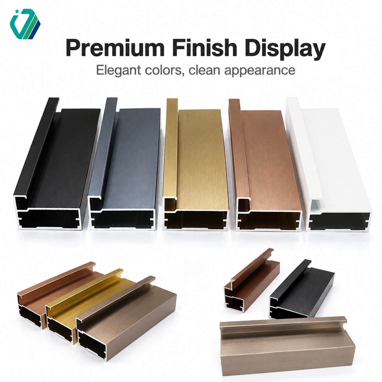 OEM 6000 Series Aluminum Extrusion Wide Frame Cabinet Door Aluminum Profile for Luxury Kitchen Furniture Glass Showcase