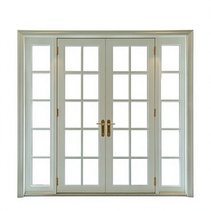 Patio Double Tempered Glazed Swing Glass French Doors