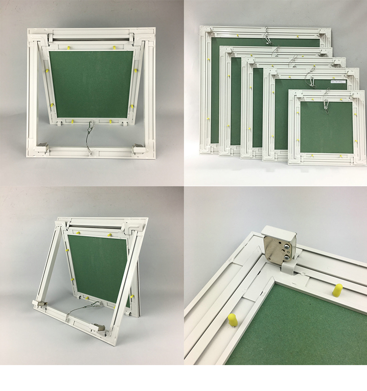 High Quality Aluminium Access Panel Drywall Ceiling Access Roof Hatch Door with Concealed push Lock