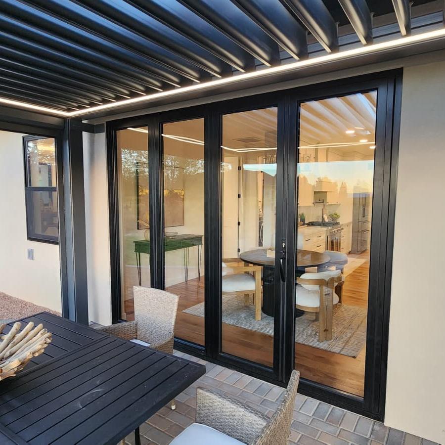 Alpine Villa Architectural Entrance Case