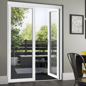 Aluminum Alloy Craftsman Style Security Windproof Waterproof Exterior Front Entry Door