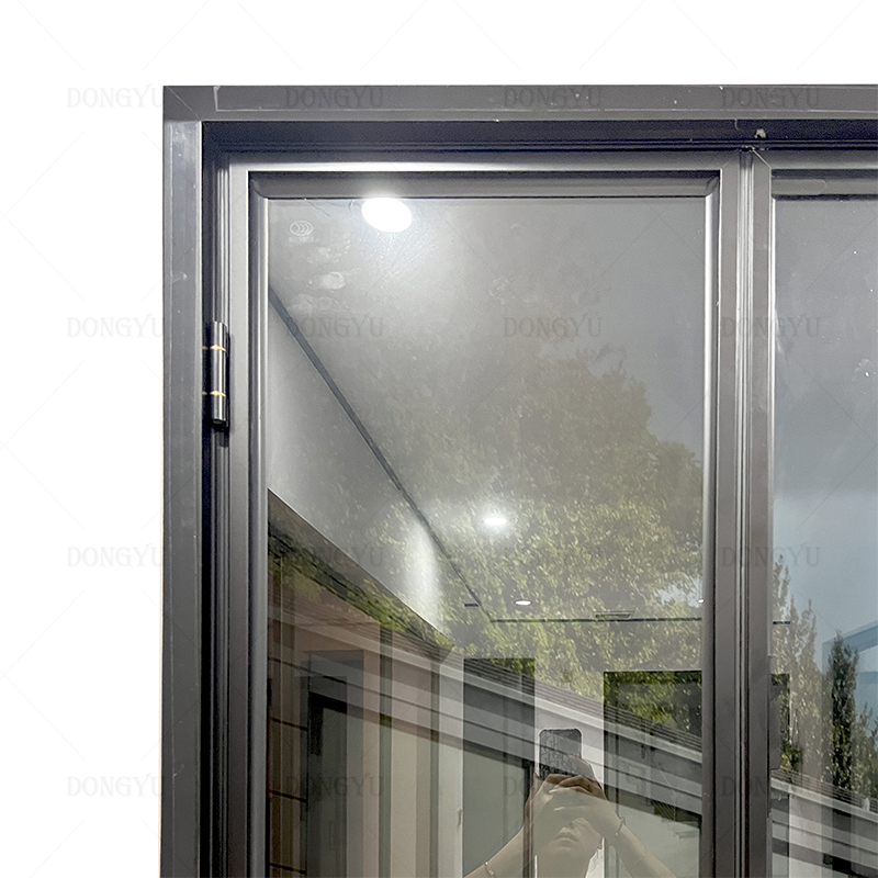 Hot Sale Aluminium Alloy Glass Bifold Door Puertas De Cristal Para Exterior Waterproof Design Folding Door for Restaurant