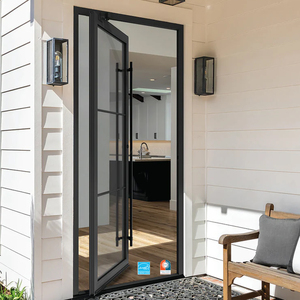 American NFRC Standard Aluminum Pivot Entry Doors