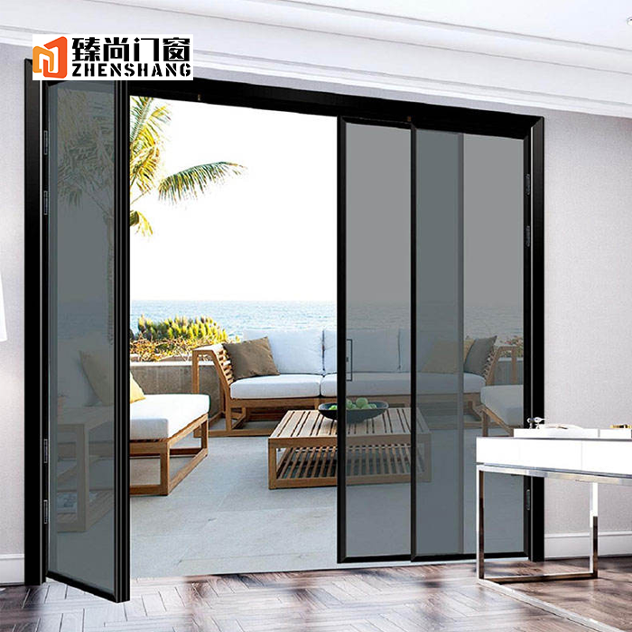 Water Proof Aluminium Alloy Sliding Doors Windows Design Modern Slide Swing Aluminium Casement PT Door