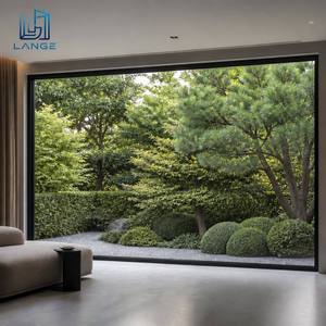 LANGE Elegant Minimalist Picture Window Fixed Glass Sound Insulated Triple Pane